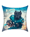 'Jacksonville Doggos' Personalized Pet Throw Pillow