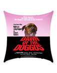 'Dawn of the Doggos' Personalized Pet Throw Pillow