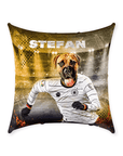 'Germany Doggos Soccer' Personalized Pet Throw Pillow