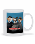 Taza personalizada con 3 mascotas 'Trailer Park Dogs 3'