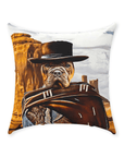 'The Good the Bad and the Fury' Personalized Pet Throw Pillow