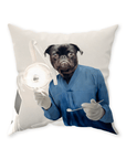 'The Dentist' Personalized Pet Throw Pillow