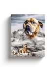 'Majestic Snowy Mountain' Personalized Canvas