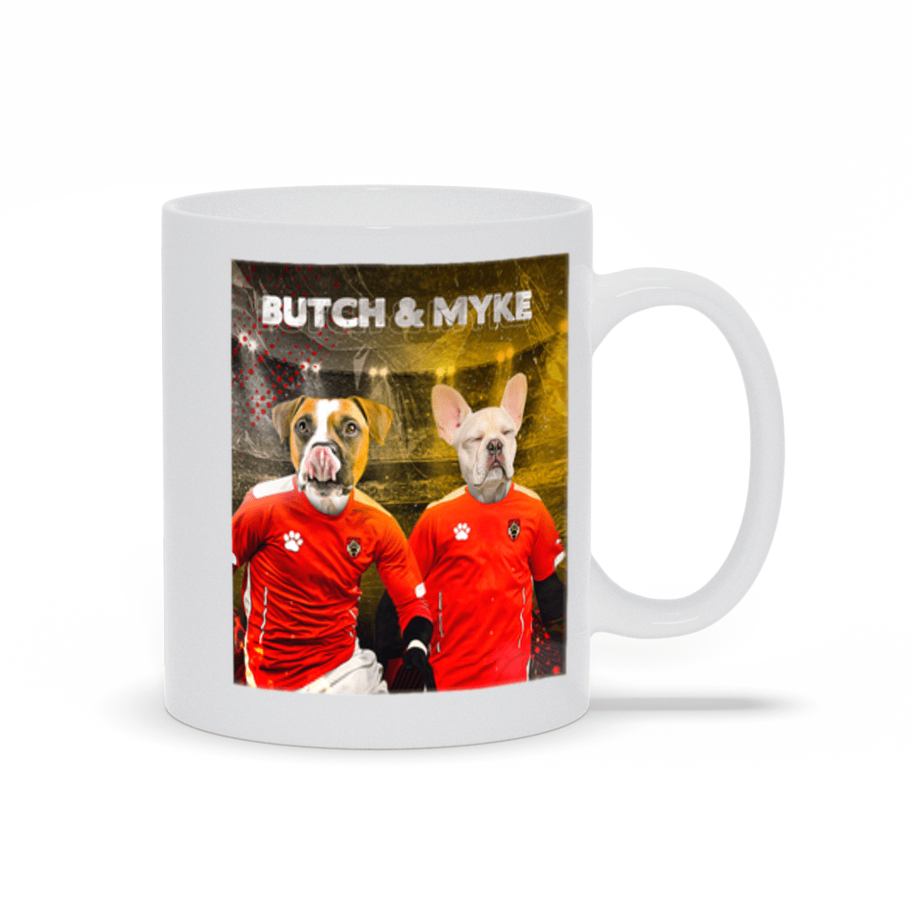 &#39;Austria Doggos&#39; Personalized 2 Pet Mug