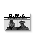 Lienzo personalizado para 2 mascotas 'DWA (Doggo's With Attitude)'