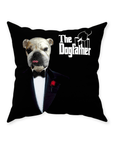 'The Dogfather' Personalized Pet Throw Pillow