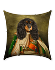 'Prince Doggenheim' Personalized Pet Throw Pillow