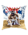 'The Sumo Wrestler' Personalized Pet Throw Pillow