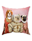 'The Royal Ladies' Personalized 3 Pet Throw Pillow