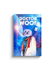 'Dr. Lienzo personalizado para mascotas Woof (hembra)
