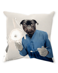 'The Dentist' Personalized Pet Throw Pillow