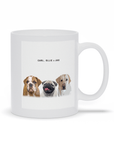 Personalized Modern 3 Pet Mug