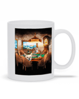 'The Poker Players' Personalized 2 Pet Mug