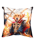 'Dawgtor Strange' Personalized Pet Throw Pillow