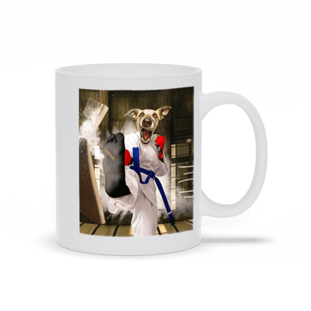 &#39;Taekwondogg&#39; Personalized Pet Mug