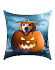 'The Pawmpkin' Personalized Pet Throw Pillow