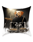 Cojín personalizado para mascotas 'The Drummer'