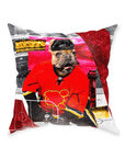 'Calgary Doggos Hockey' Personalized Pet Throw Pillow