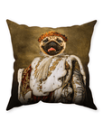 'The King Blep' Personalized Pet Throw Pillow