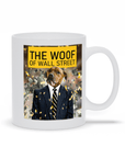 'The Woof of Wall Street' Personalized Pet Mug