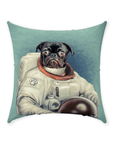 'The Astronaut' Personalized Pet Throw Pillow