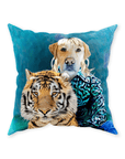 'Woofer King' Personalized Pet Throw Pillow