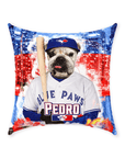 'Toronto Blue Doggs' Personalized Pet Throw Pillow