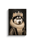 'The Lady of Pearls' Personalized Pet Canvas