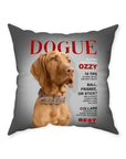 'Dogue' Personalized Pet Throw Pillow