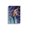 Load image into Gallery viewer, &#39;1980s Lazer Portrait&#39; Personalized Pet Canvas