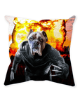 'The Wolverine Dog' Personalized Pet Throw Pillow