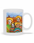 '4 amigos' Personalized 4 Pet Mug