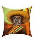'El Jefe' Personalized Pet Throw Pillow