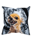 'The Fierce Wolf' Personalized Pet Throw Pillow