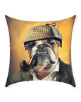 'Sherlock Doggo' Personalized Pet Throw Pillow