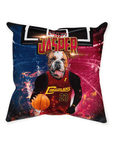 'Cleveland Doggoliers' Personalized Pet Throw Pillow