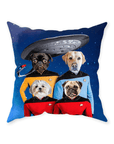 'Doggo-Trek' Personalized 4 Pet Throw Pillow