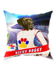 'Ricky Doggy' Personalized Pet Throw Pillow