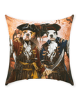 'The Pirates' Personalized 2 Pet Throw Pillow