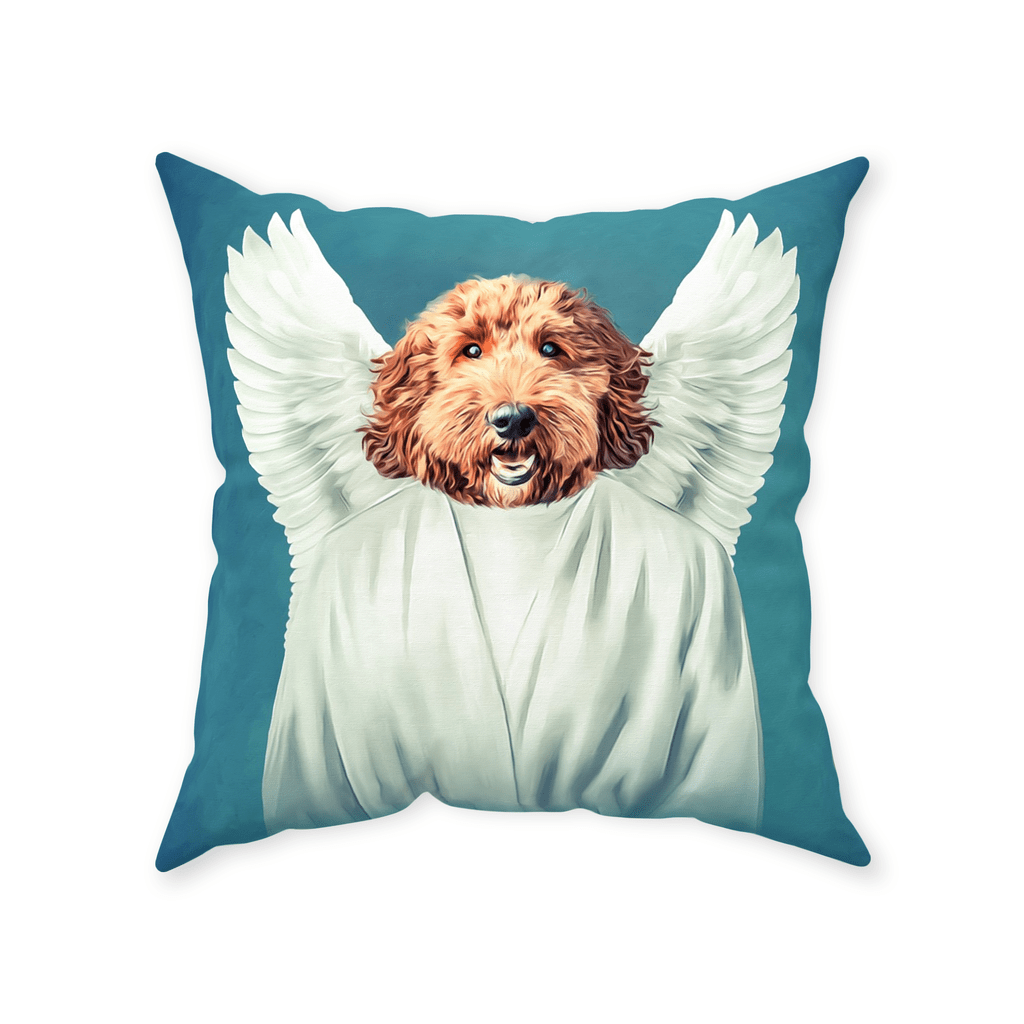 Cojín personalizado para mascotas &#39;El ángel&#39;