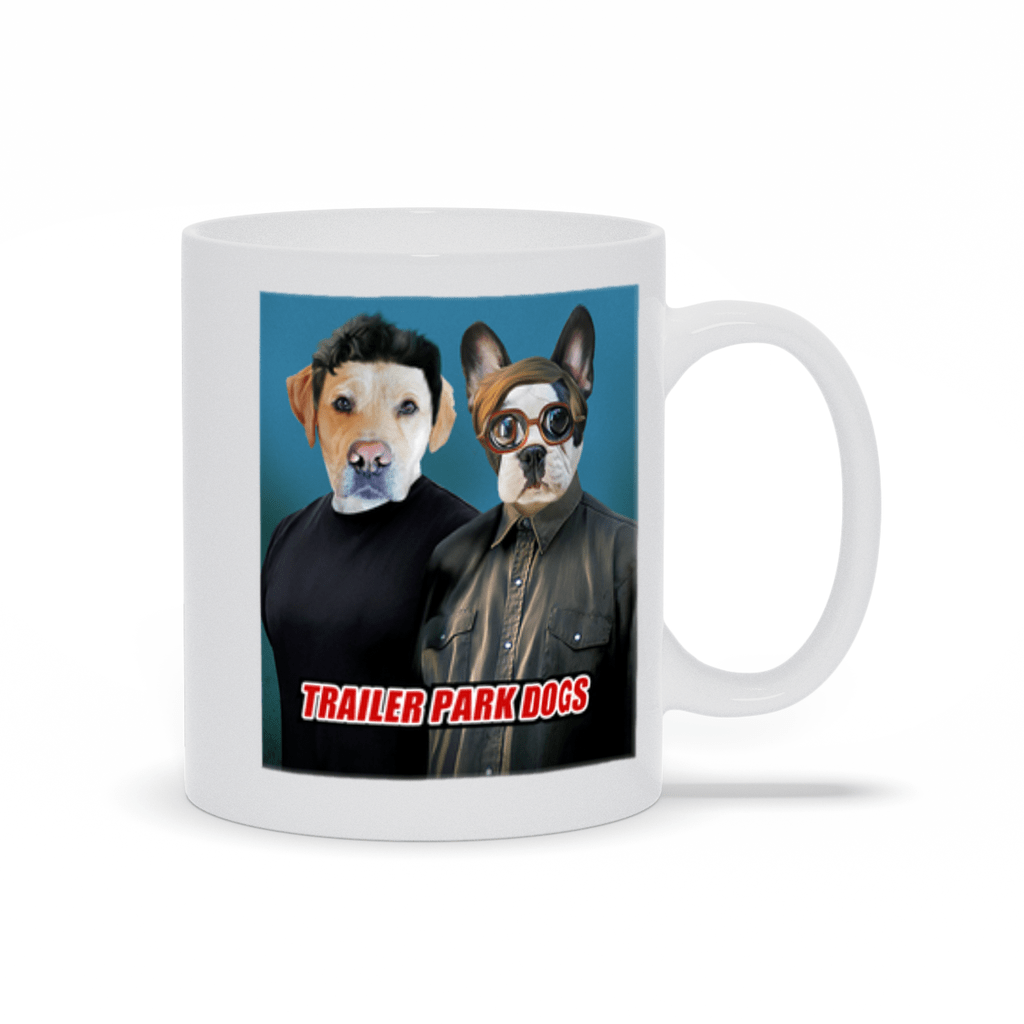&#39;Trailer Park Dogs 1&#39; Custom 2 Pets Mug