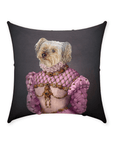 'The Pink Princess' Personalized Pet Throw Pillow
