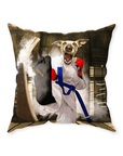 'Taekwondogg' Personalized Pet Throw Pillow