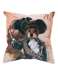 'The Pirate' Personalized Pet Throw Pillow