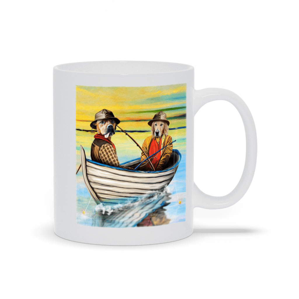 &#39;The Fishermen&#39; Custom 2 Pets Mug