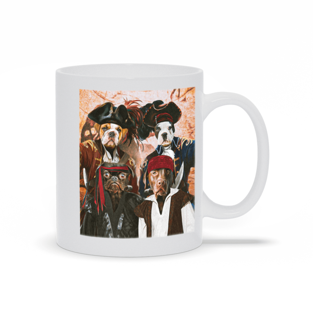 &#39;The Pirates&#39; Personalized 4 Pet Mug