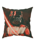 'Darth Woofer' Personalized Pet Throw Pillow