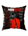 'Doggo Heist 2' Personalized Pet Throw Pillow