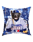 'Los Angeles Doggers' Personalized Pet Throw Pillow