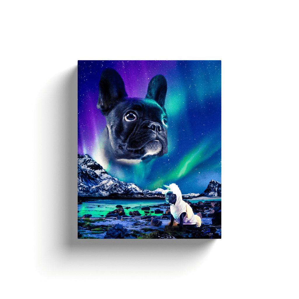 &#39;Majestic Northern Lights&#39; Personalized Canvas